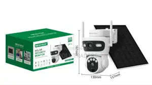 Newvew 4g Solar Security Monitor (Solar CCTV Camera)