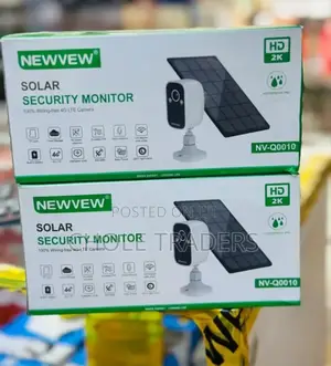 Newvew Nv-Q0010 Solar Security Monitor (Solar 4g Lte Camera)