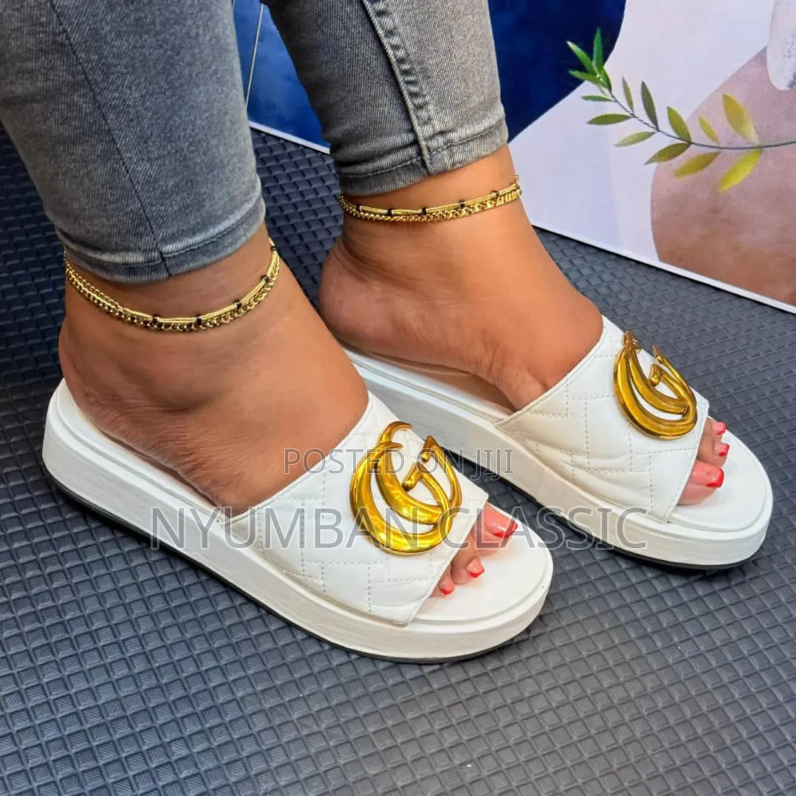 Ladies Gucci Slippers Shoes