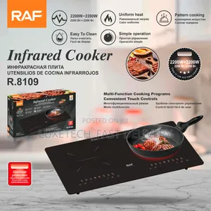 Raf Infrared Cooker R.8109, a Portable Dual-Burner Electric Stove