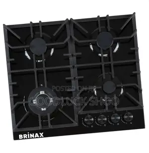 Brinax Deluxe Cooker Big Bx 2005 4 Gas Burners Top Glass