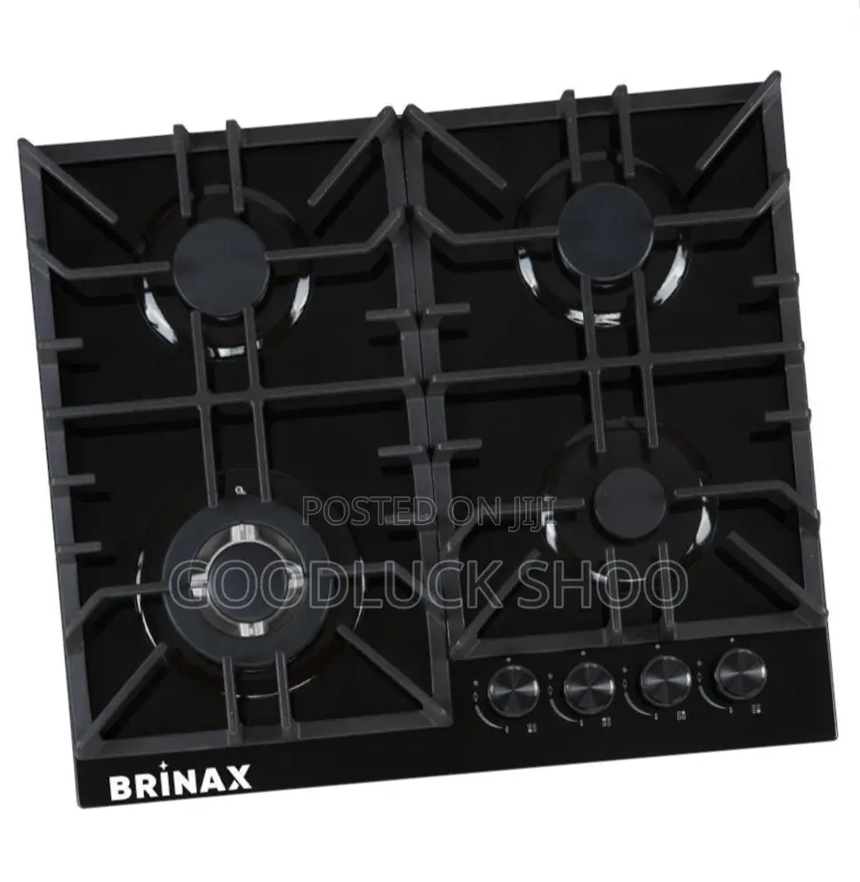 Brinax Deluxe Cooker Big Bx 2005 4 Gas Burners Top Glass