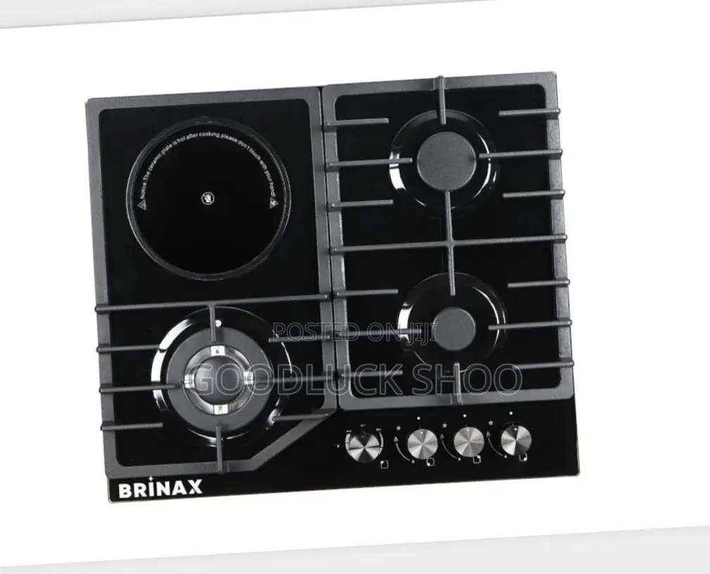 Brinax Deluxe Cooker Big Bx 2006 3 Gas Burners and 1 Electric Plate