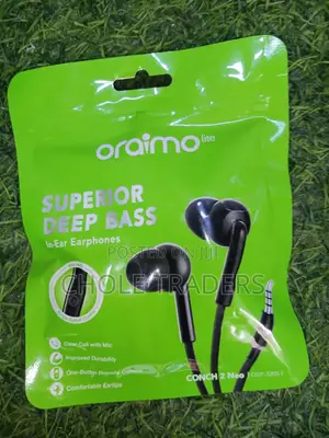 Oraimo Conch 2 Neo Wired Earphones (Oep-320s), in-Ear Type
