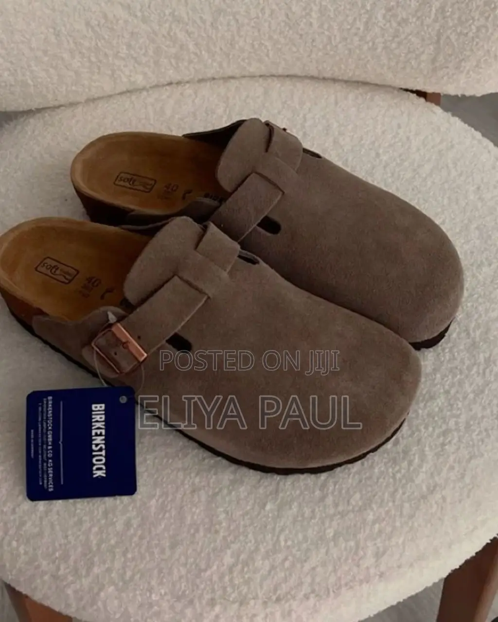 Boston Clogs Suede