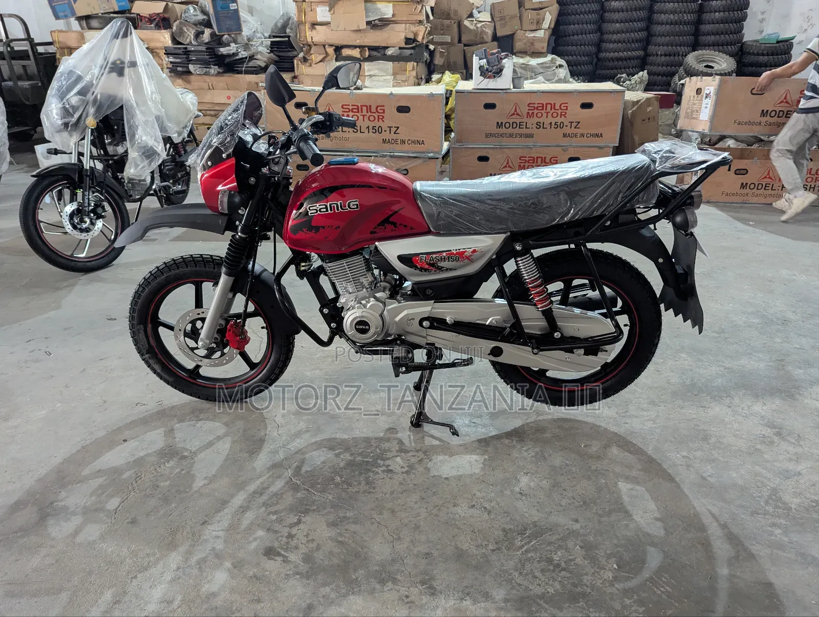New SanLG SL150-6 2026 Red