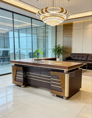 Manager Executive Table L-Shaped Design 180cm