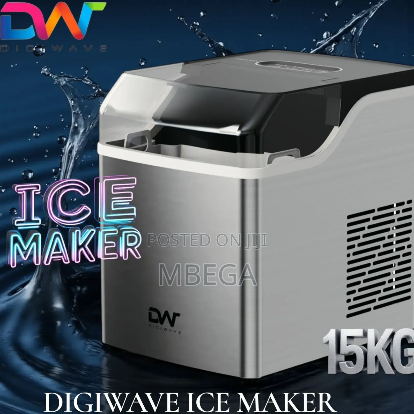 Digiwave Ice Maker 15kg Back in Stock