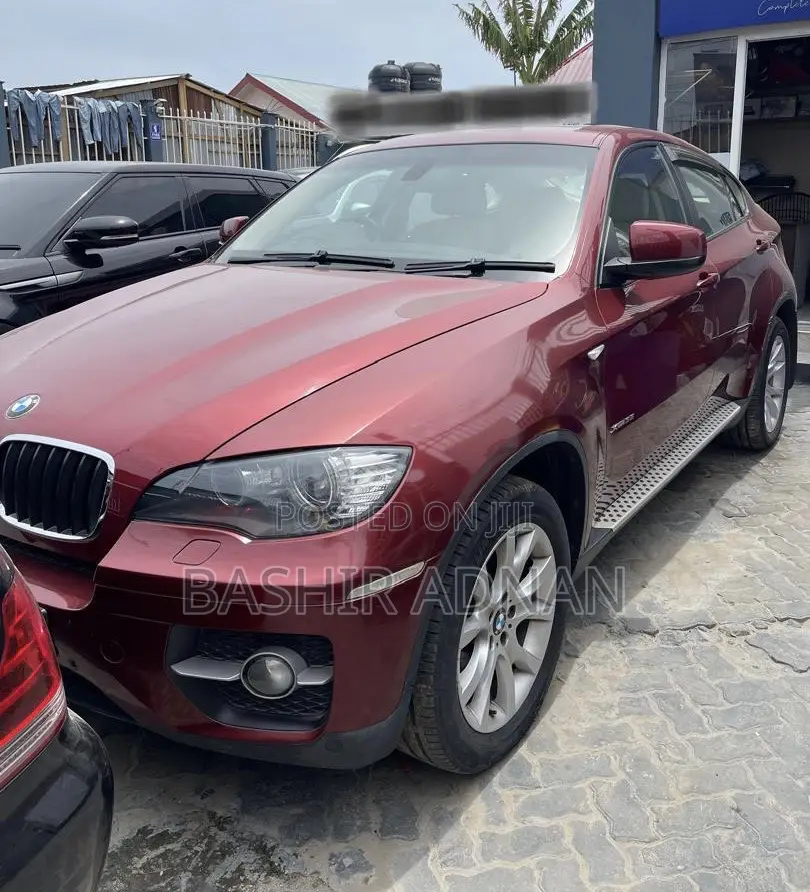 BMW X6 2012 Red