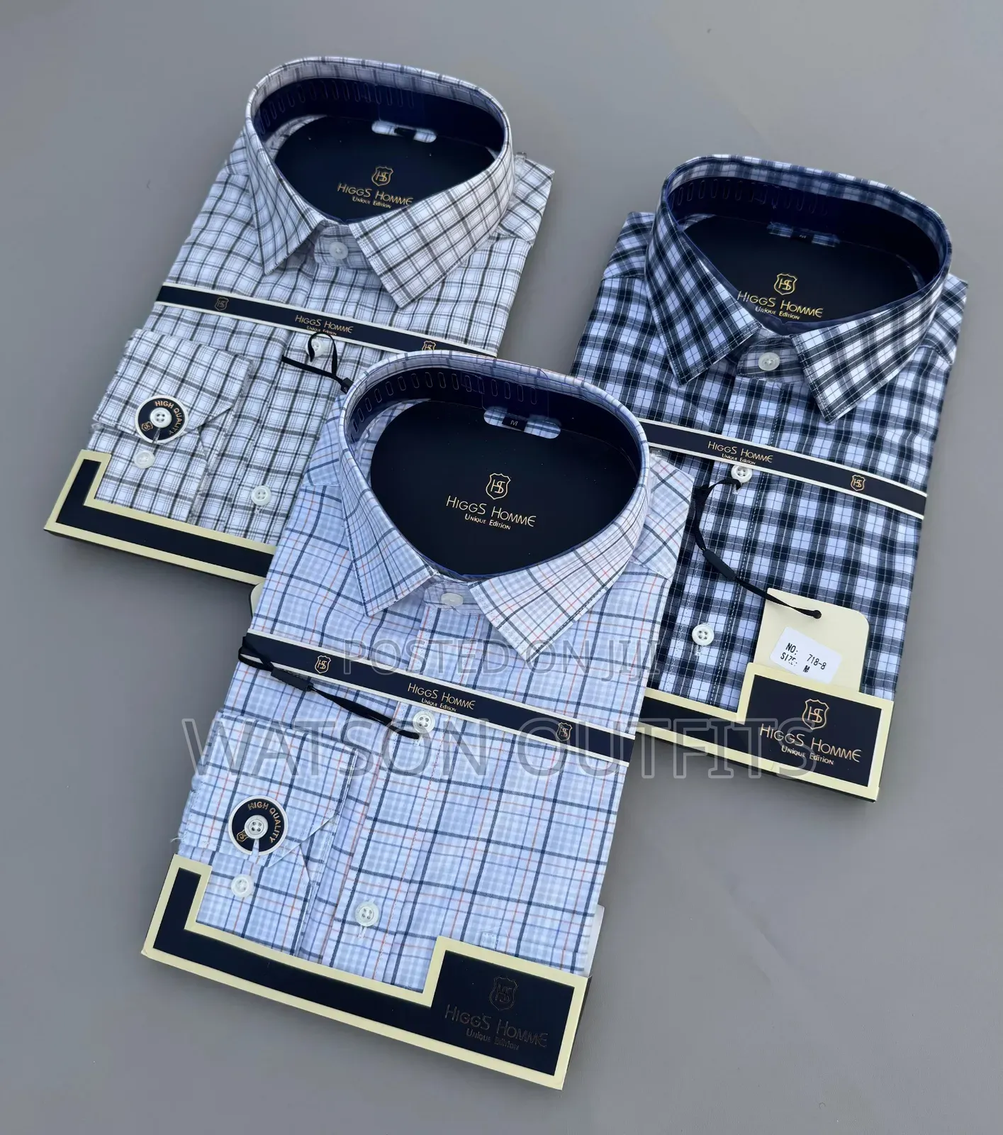 Men's New and Original Shirts Higgs Hommie Brand