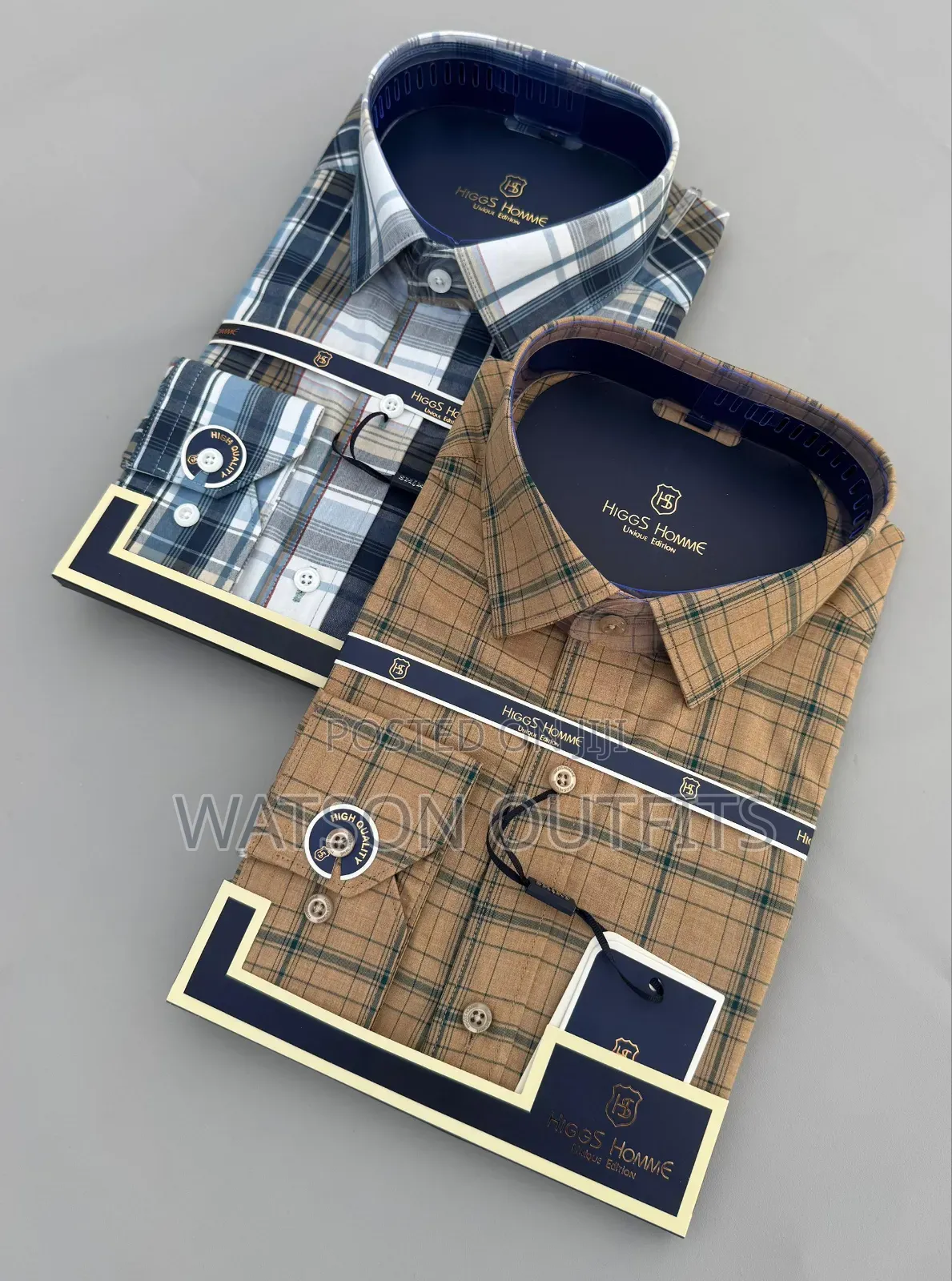 Men's New and Original Shirts Higgs Hommie Brand