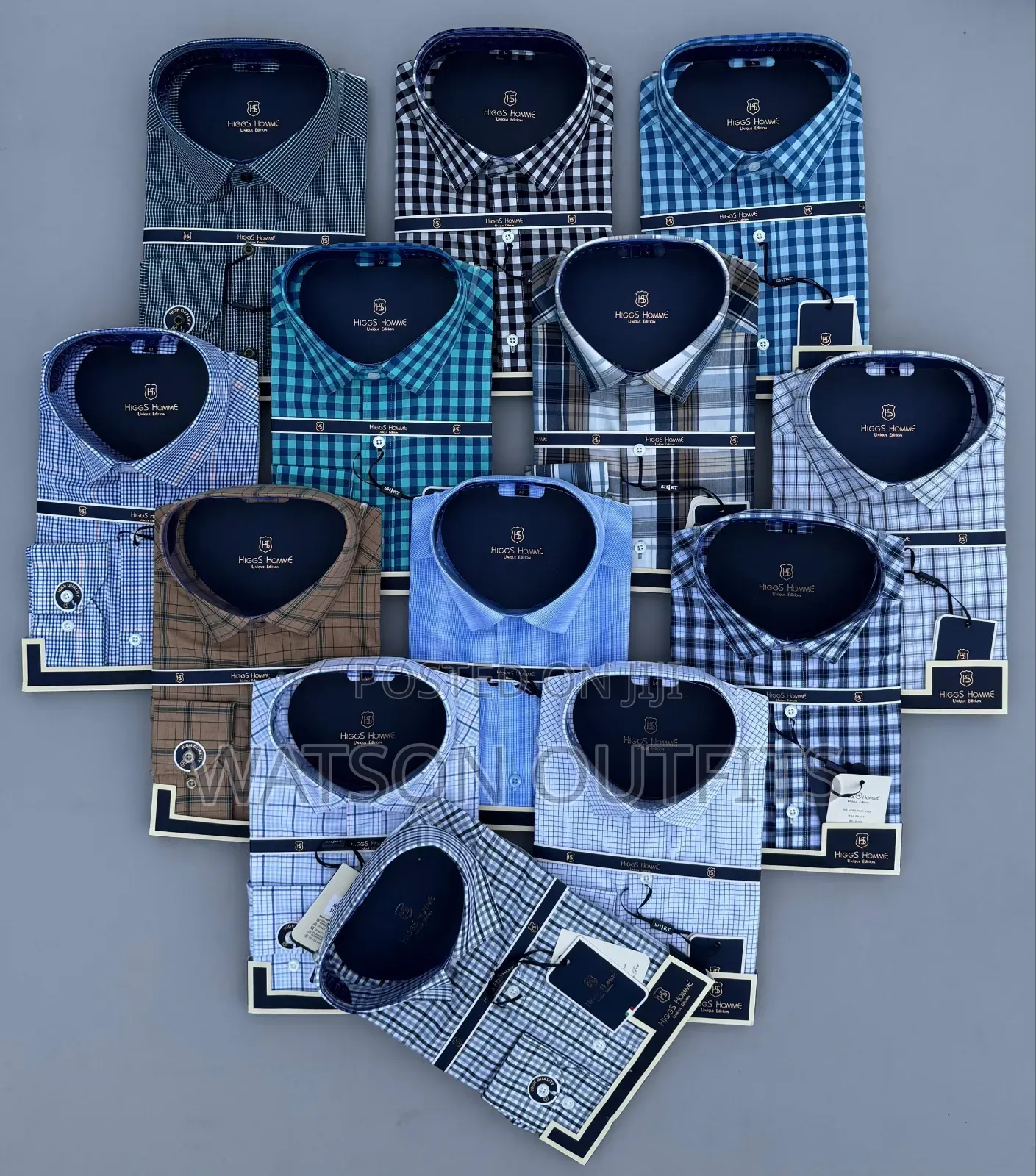 Men's New and Original Shirts Higgs Hommie Brand