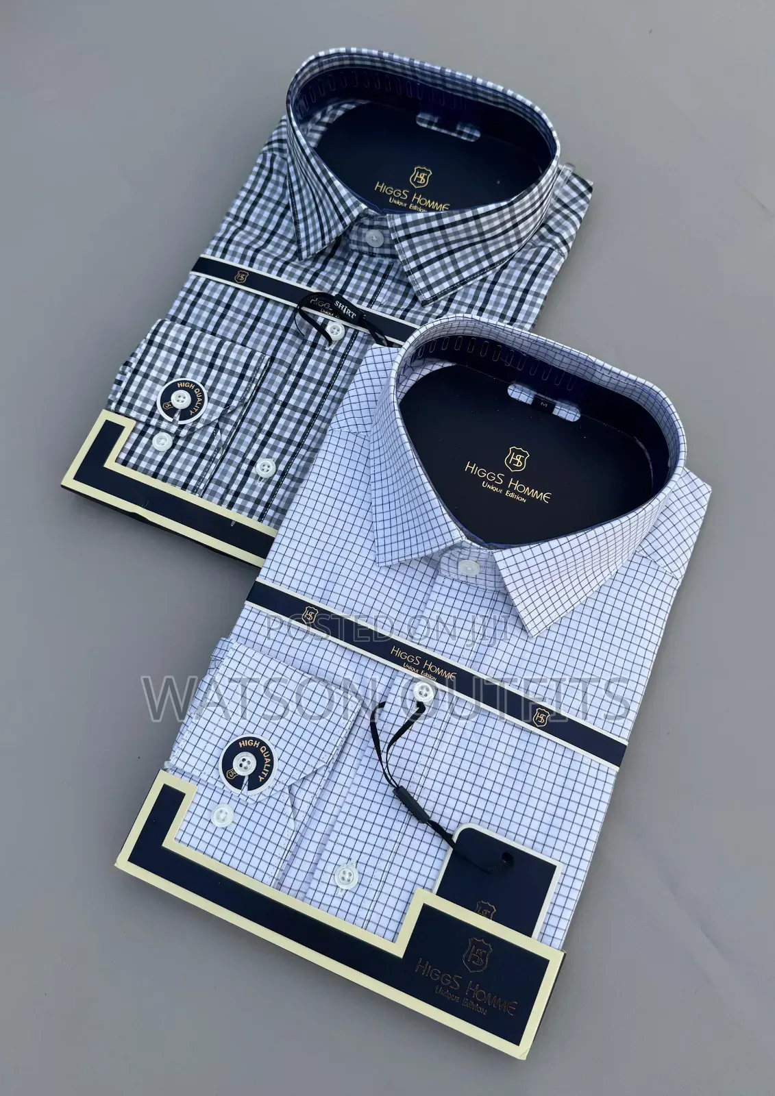 Men's New and Original Shirts Higgs Hommie Brand