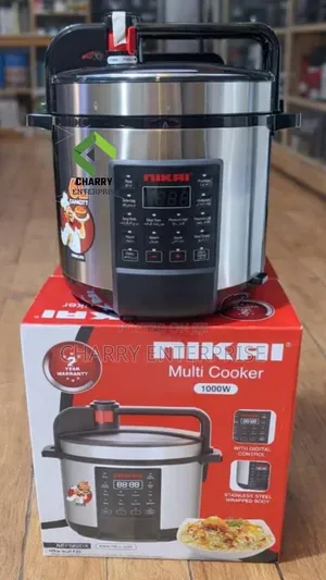 Nikai Multi Pressure Cooker 6l With Digital Control Nep. 682 1000w