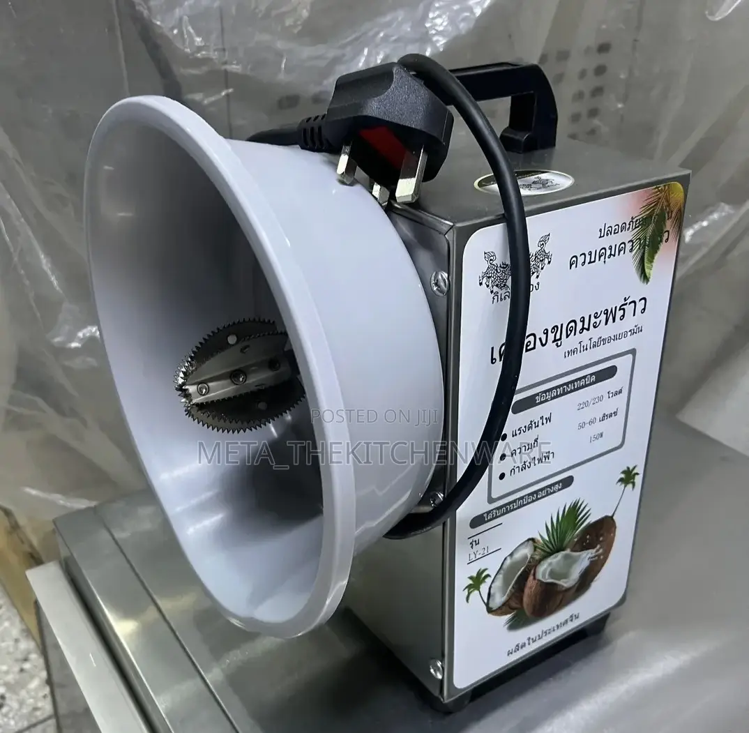 Portable Speed-Adjustable Electric Coconut Scraper