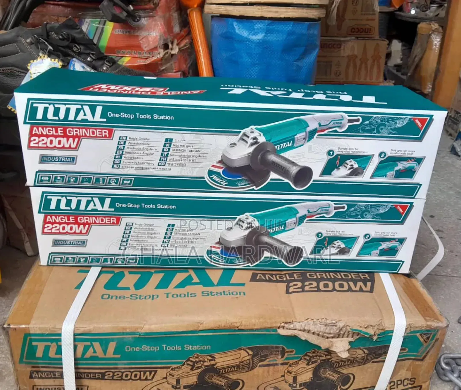 Angle Grinder 9" Total