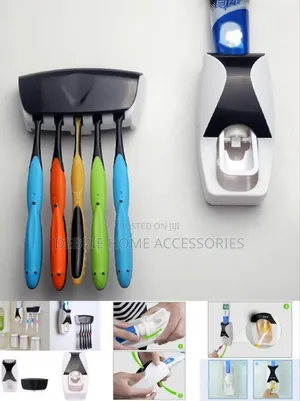 Wall-Mounted Zgtsky Automatic Toothpaste Dispenser Set
