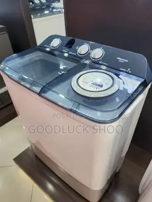 Hisense 7kg Manual (Semi-Automatic) Twin-Tub Washing Machine