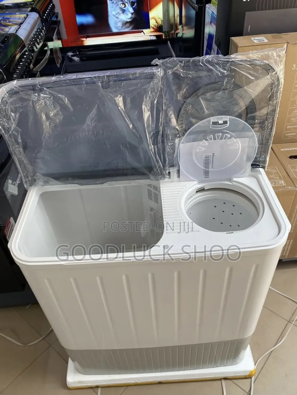 Hisense Manual Washing Machine 8kg(Wsxl801)Twin Tub