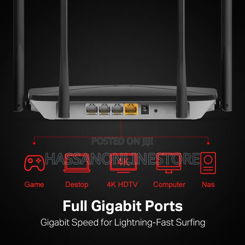Mercusys Ac12g Ac1300 Wireless Dual Band Gigabit Router
