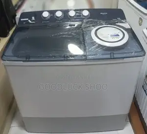 The Hisense 16kg Manual (Semi-Automatic) Twin-Tub Washing Machine