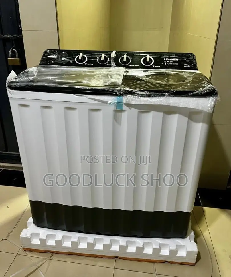 Hisense 20kg Twin Tub Top Load Semi Auto Manual Washing