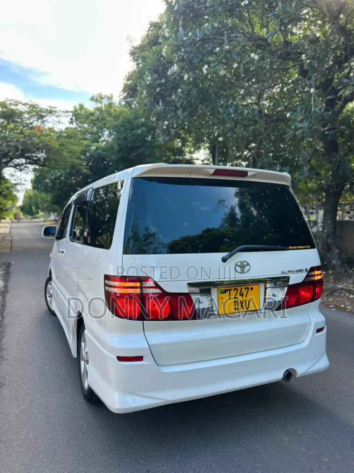 Toyota Alphard 2.4 Petrol AWD 2007 White