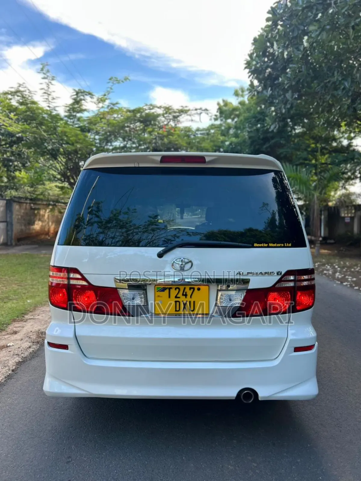 Toyota Alphard 2.4 Petrol AWD 2007 White