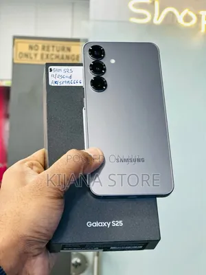 New Samsung Galaxy S25 256 GB Gray