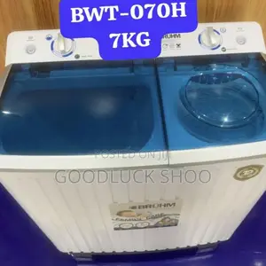 Bruhm Twin Tub Semi Automatic Washing Machine BWT-070h (7kg)