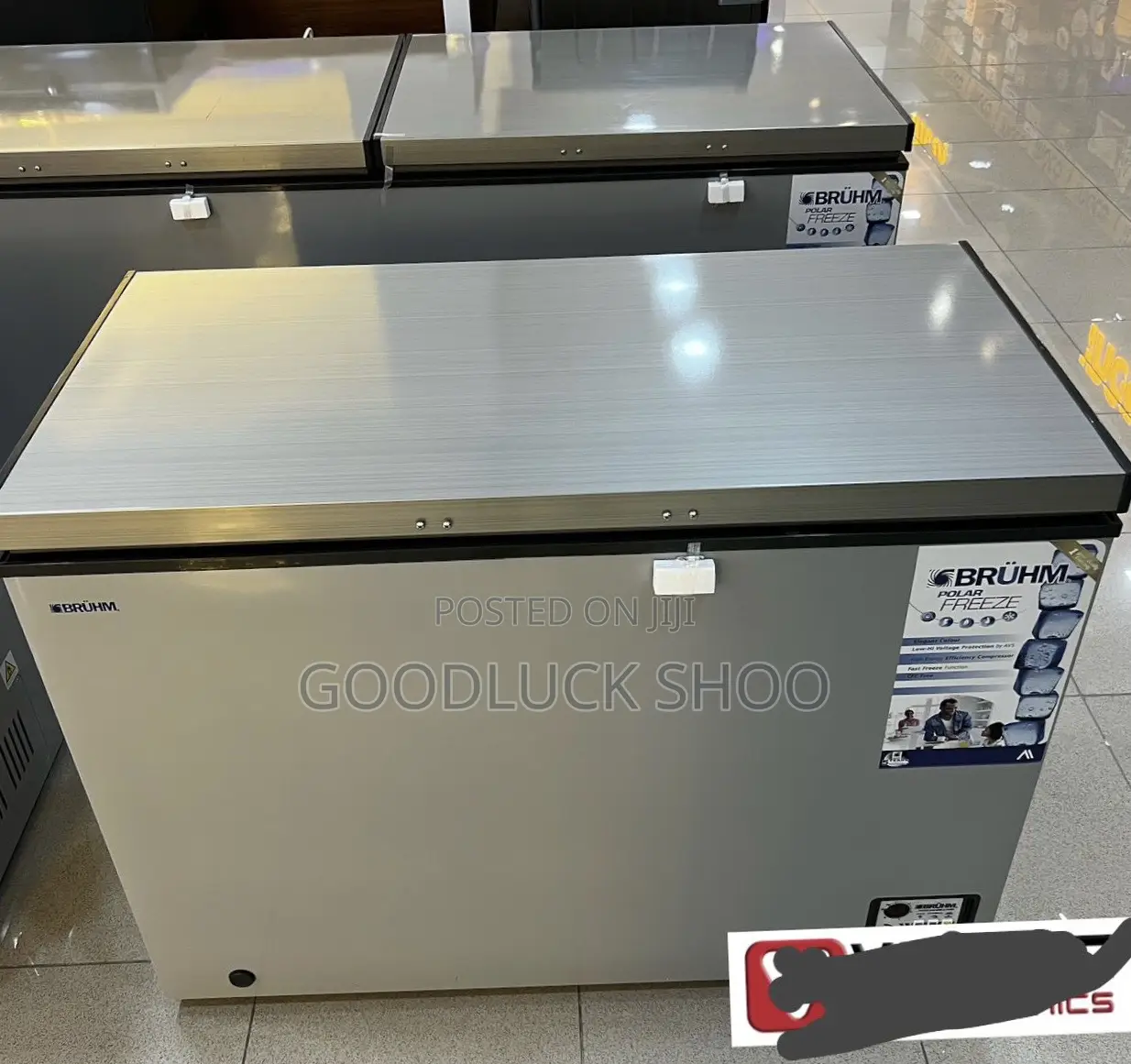 Bruhm Single Door Chest Freezer 197l (Bcs-210mr)