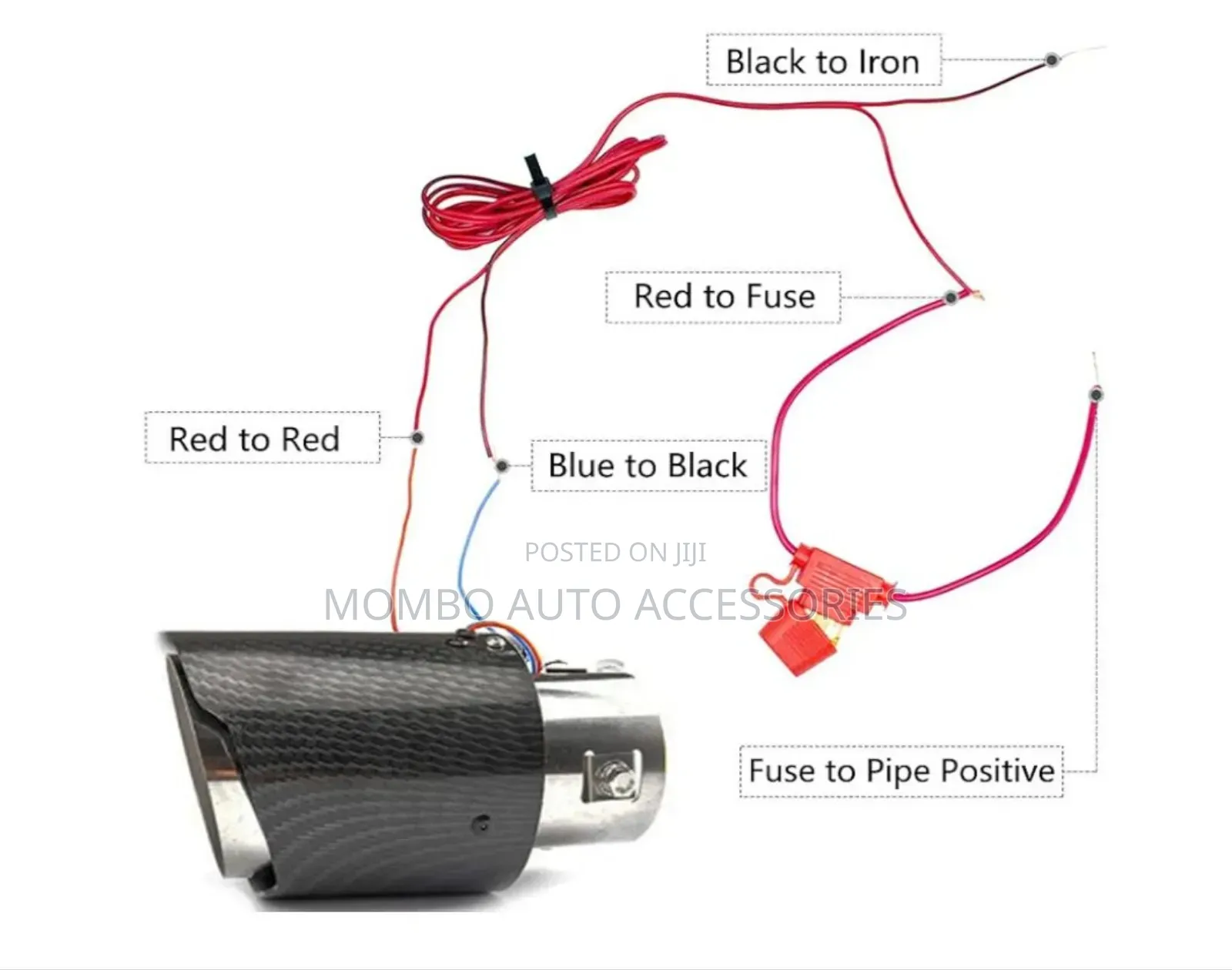 Car Led Muffler Tip