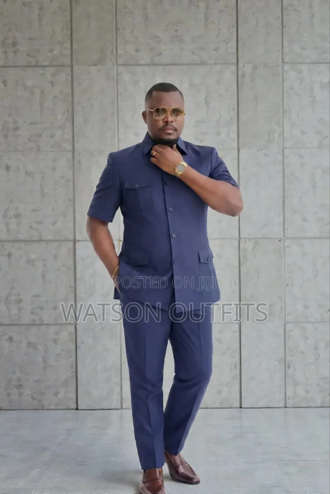 Men's New and Original Safari Suits Bagozza Milano Brand Top Class
