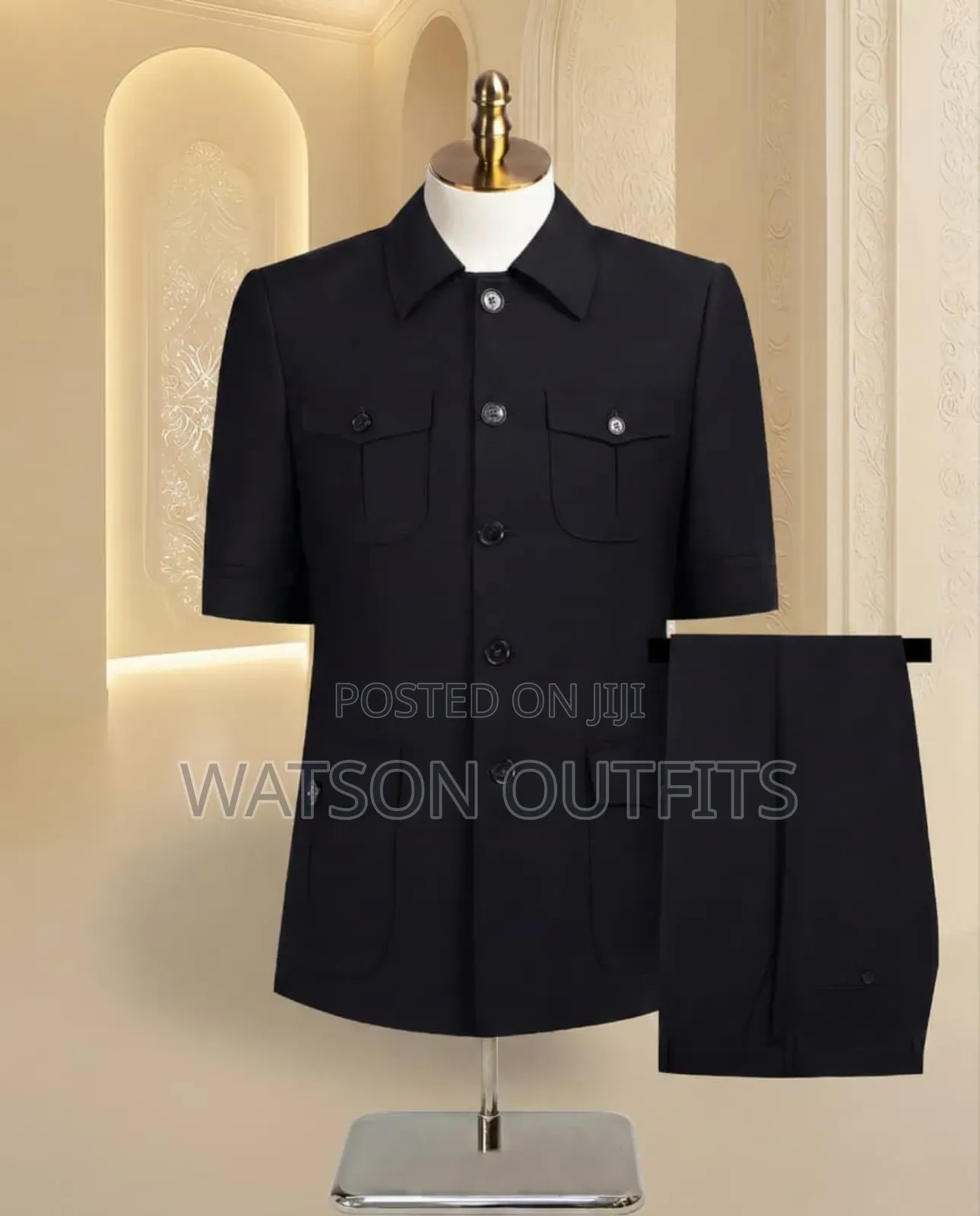 Men's New and Original Safari Suits Bagozza Milano Brand Top Class