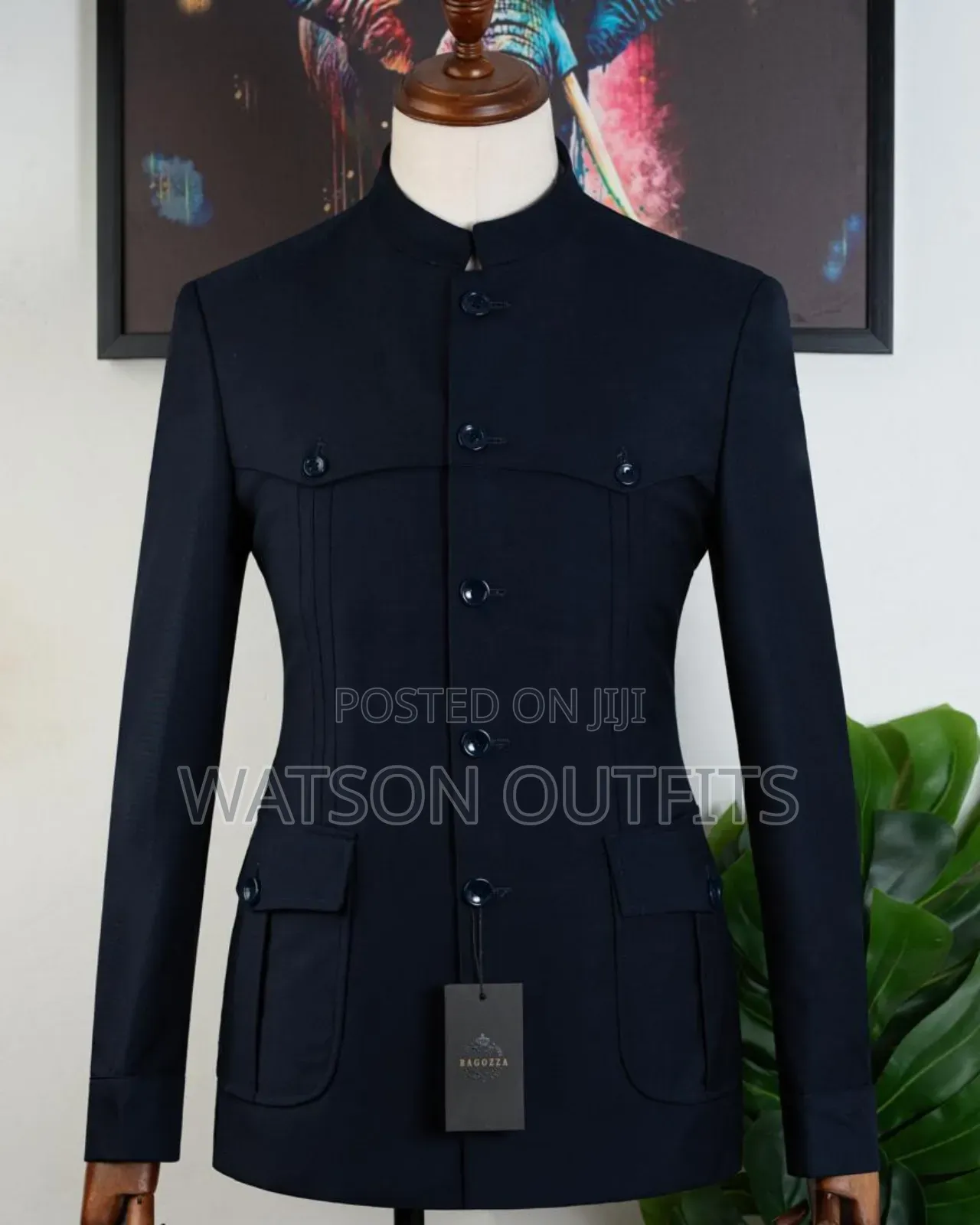 Men's New and Original Safari Suits Bagozza Milano Brand Top Class