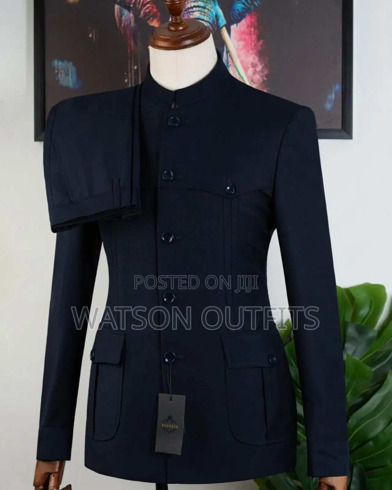 Men's New and Original Safari Suits Bagozza Milano Brand Top Class