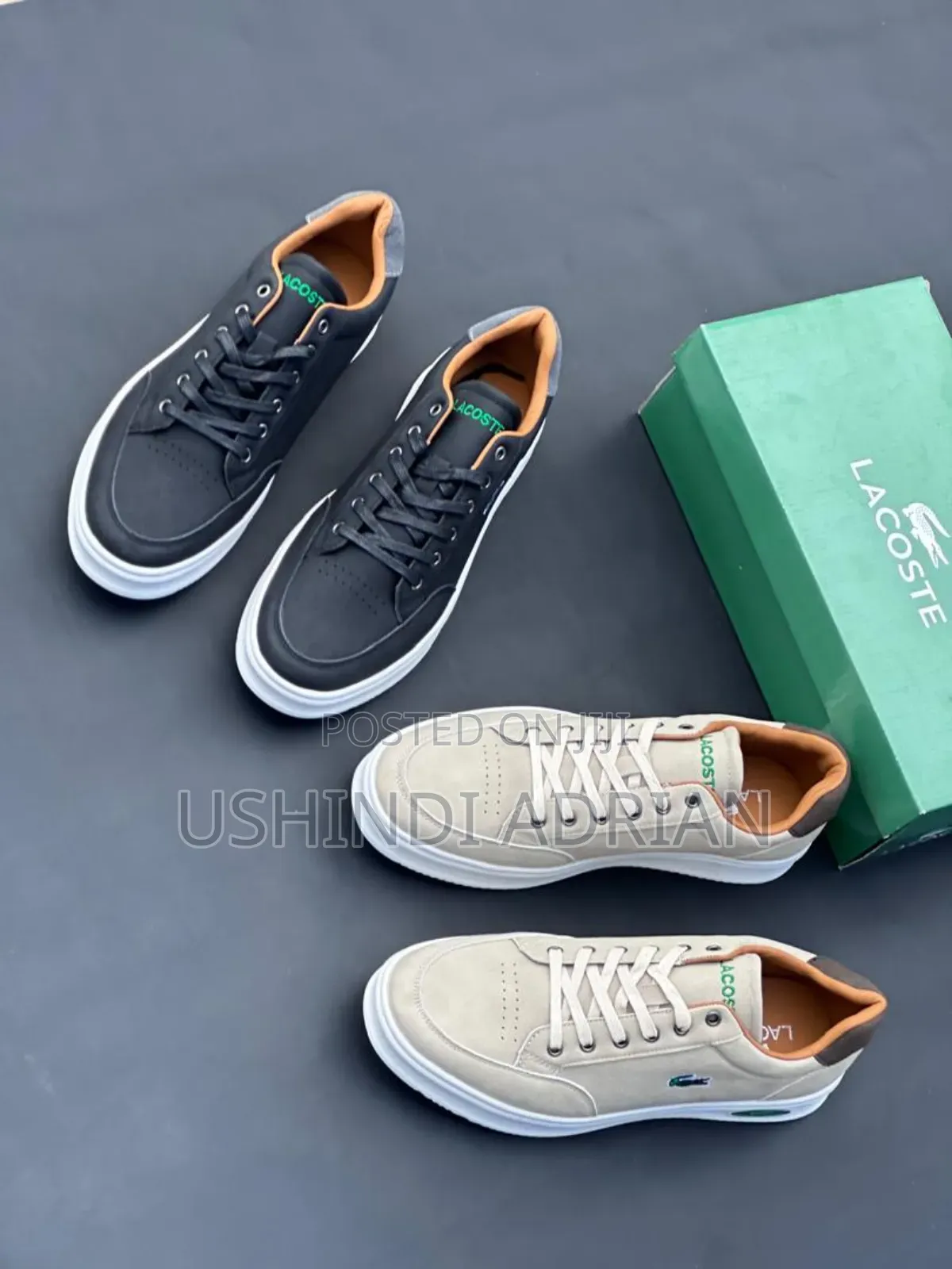 ‎Viatu Vya Mwonekano Mkali–Sharp Look Leather Loafers