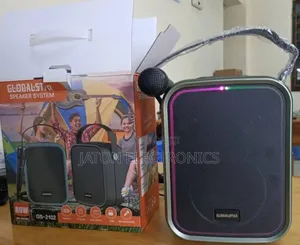 Globalstar 4inch Speaker
Gs-2102 Bluetooth, Usb,Fm
Microphone