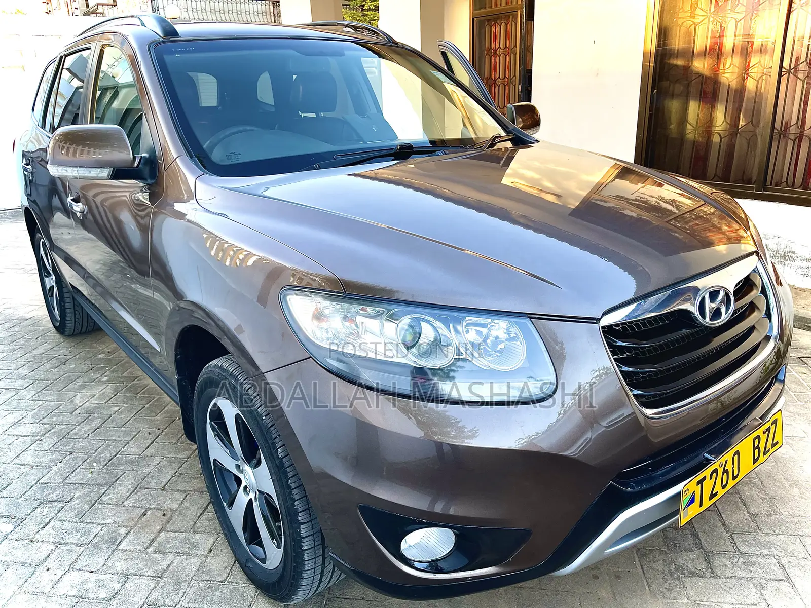 Hyundai Santa Fe Limited 2012 Brown
