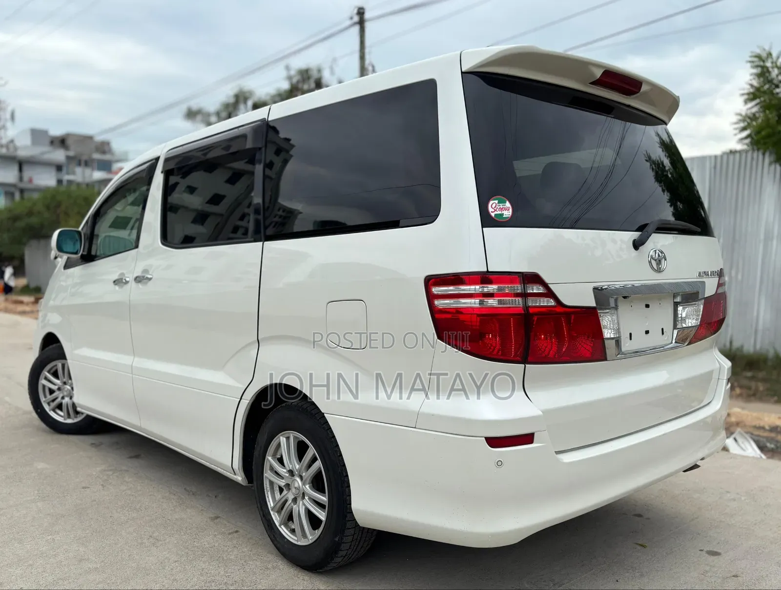 Toyota Alphard 2005 White