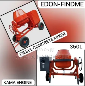 Ef-Cm-D-350l Concrete Mixer 178fs Kama Diesel Engine With 4 Wheel