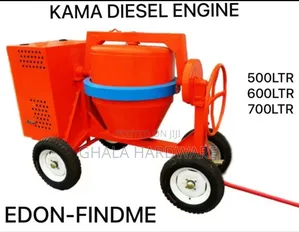 Edon-Findme Diesel Concrete Mixer Kama Engine 186fs With 4 Tyres