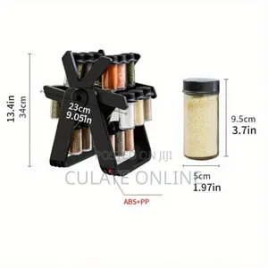 18 Jars Spice Rack