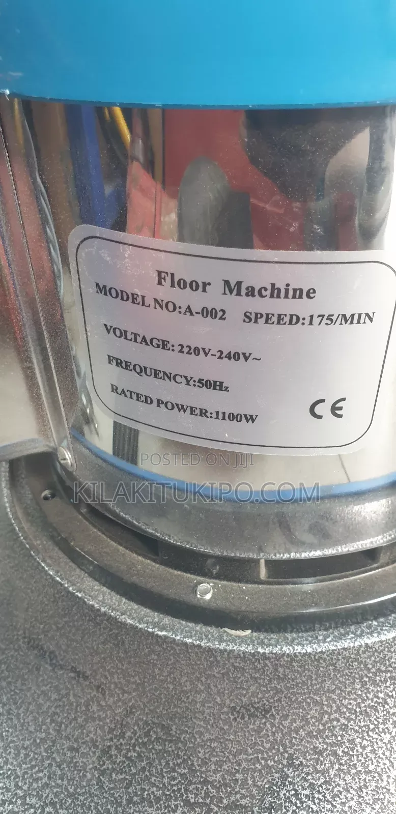 Floor Machine 1100w/Speed 175/Min