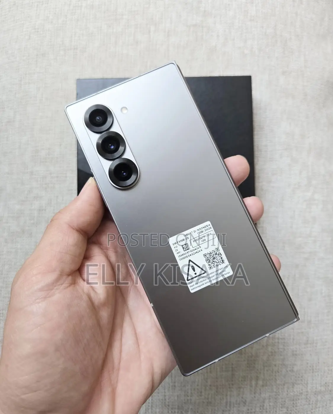 New Samsung Galaxy Z Fold6 256 GB Silver