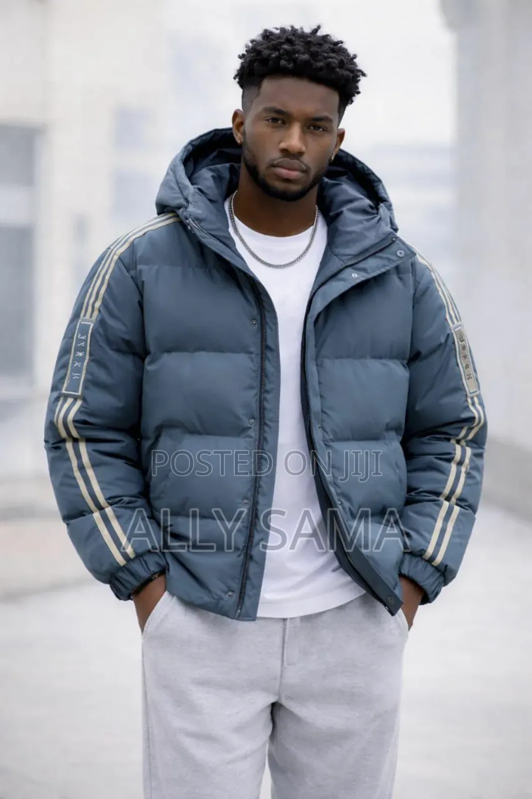 Unisex Coats the Northface Material Leather