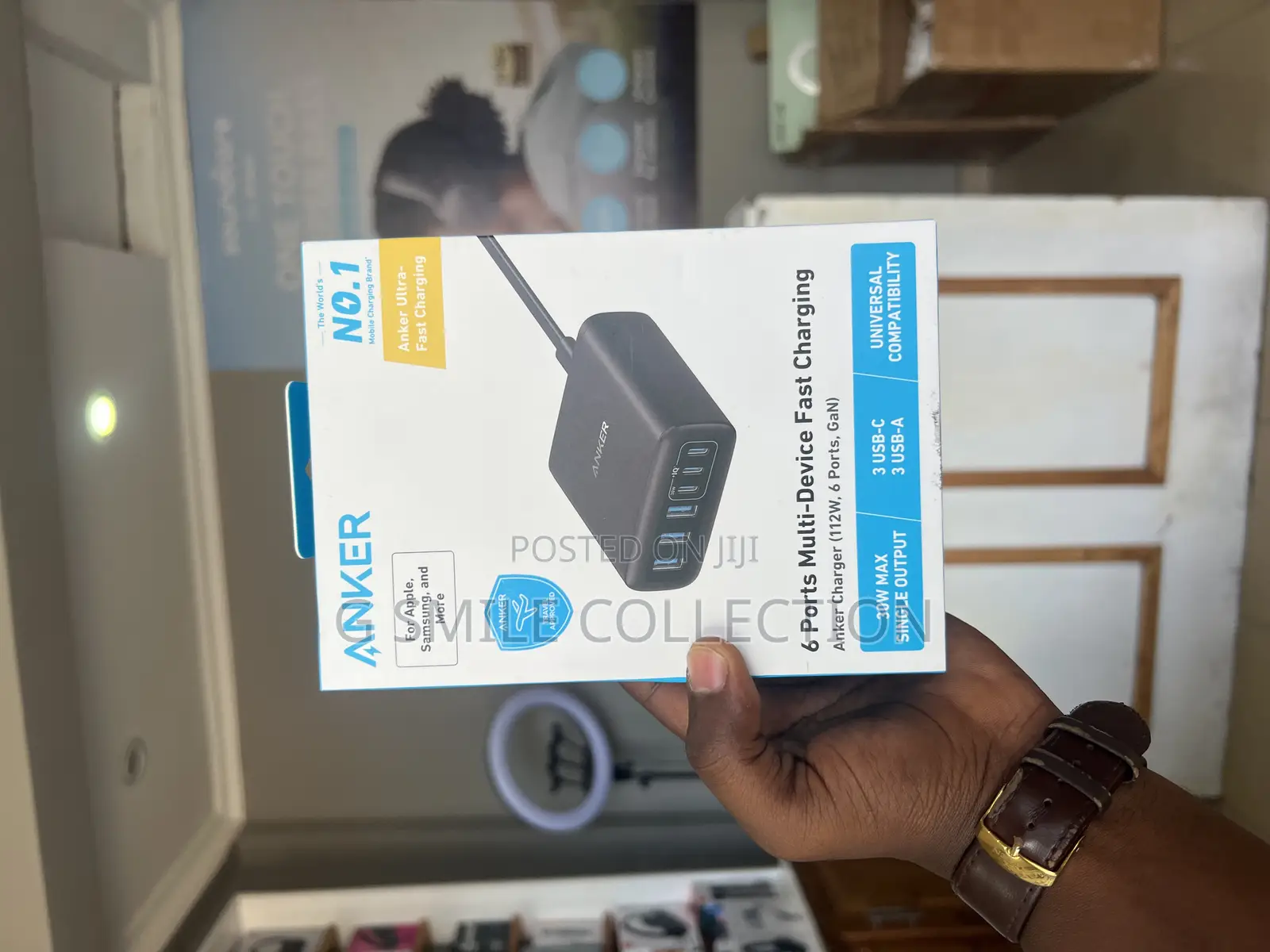 Anker 6 Ports Multi Device Fast Charging 112w