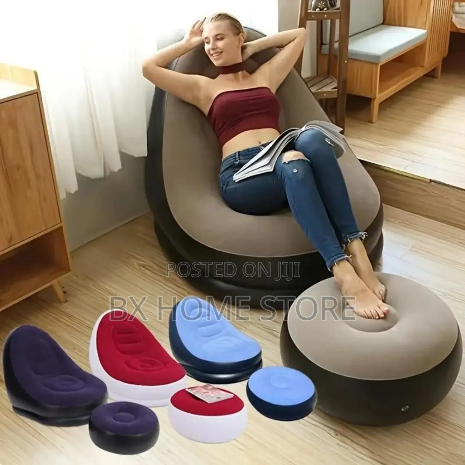 Inflatable Air Sofa Footrest