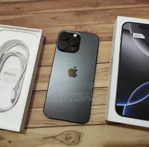 New Apple iPhone 16 Pro Max 256 GB Black