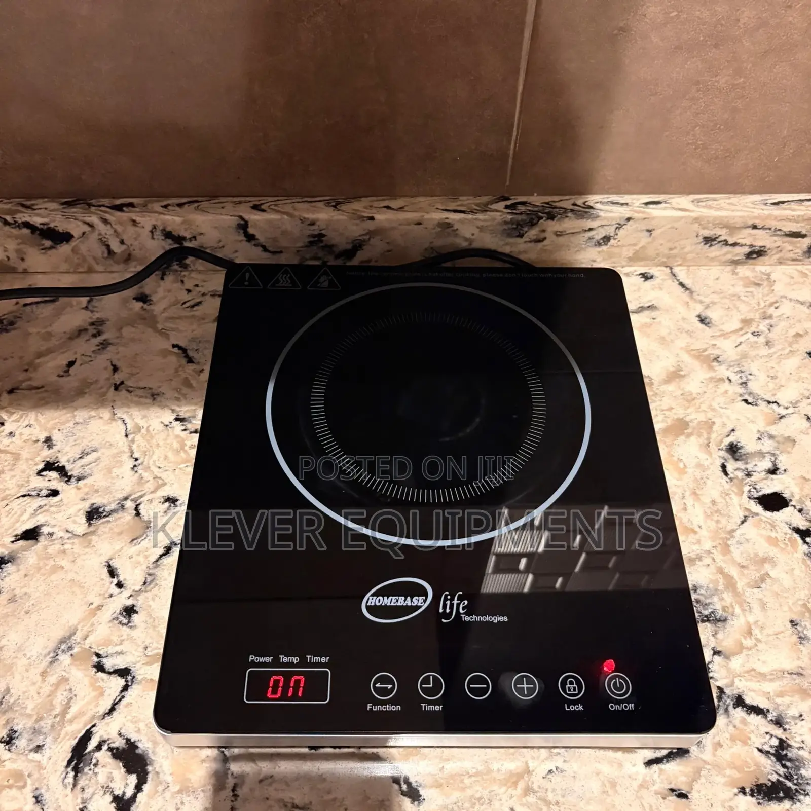 Homebase Single Plate Induction Cooker
